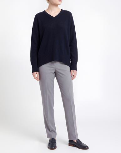 Collezione N_01 Woman Sweater Midnight blue Size L Cashmere