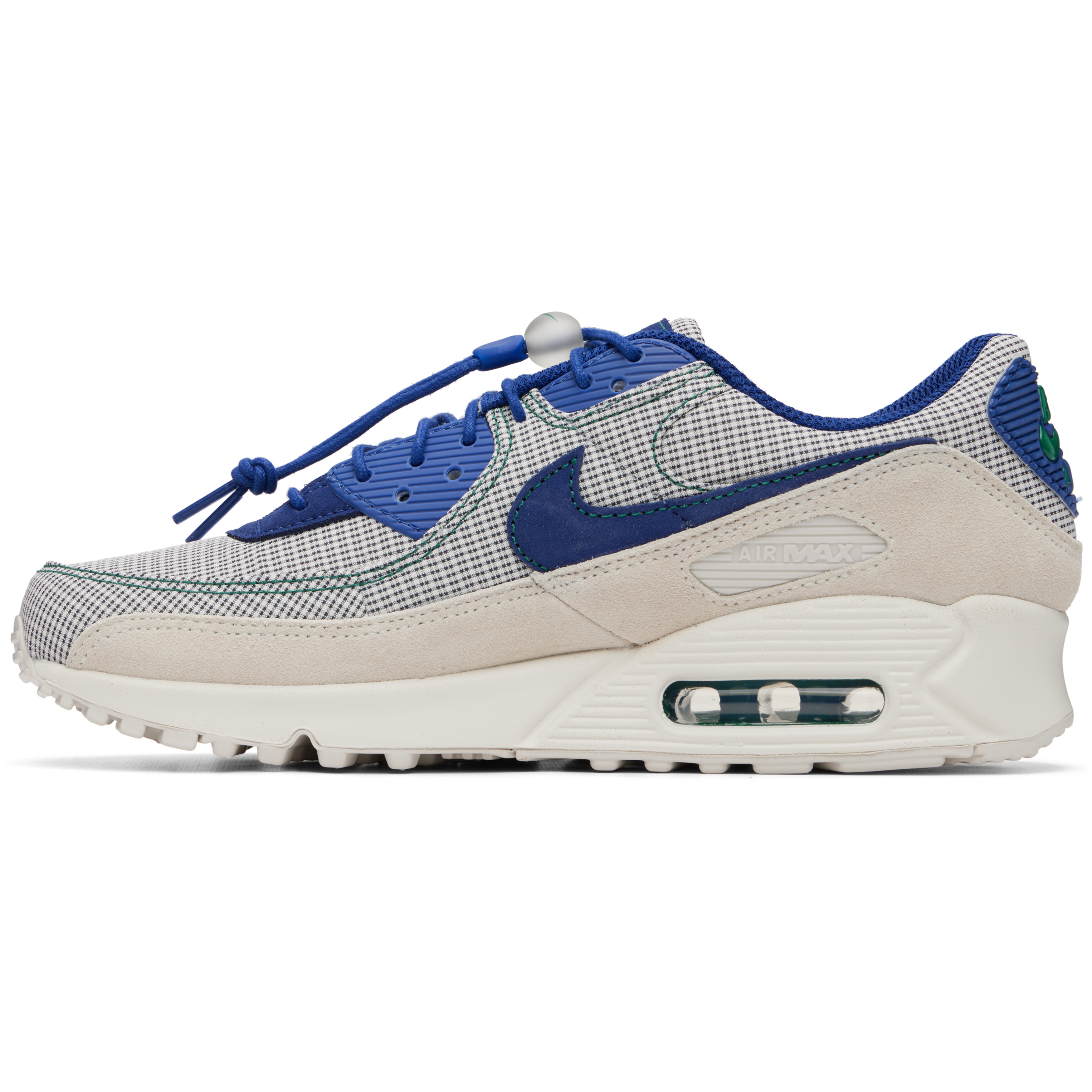 Navy & Beige Air Max 90 Sneakers