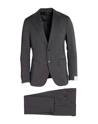 Man Suit Charcoal Size 40 Wool, Nylon, Elastane