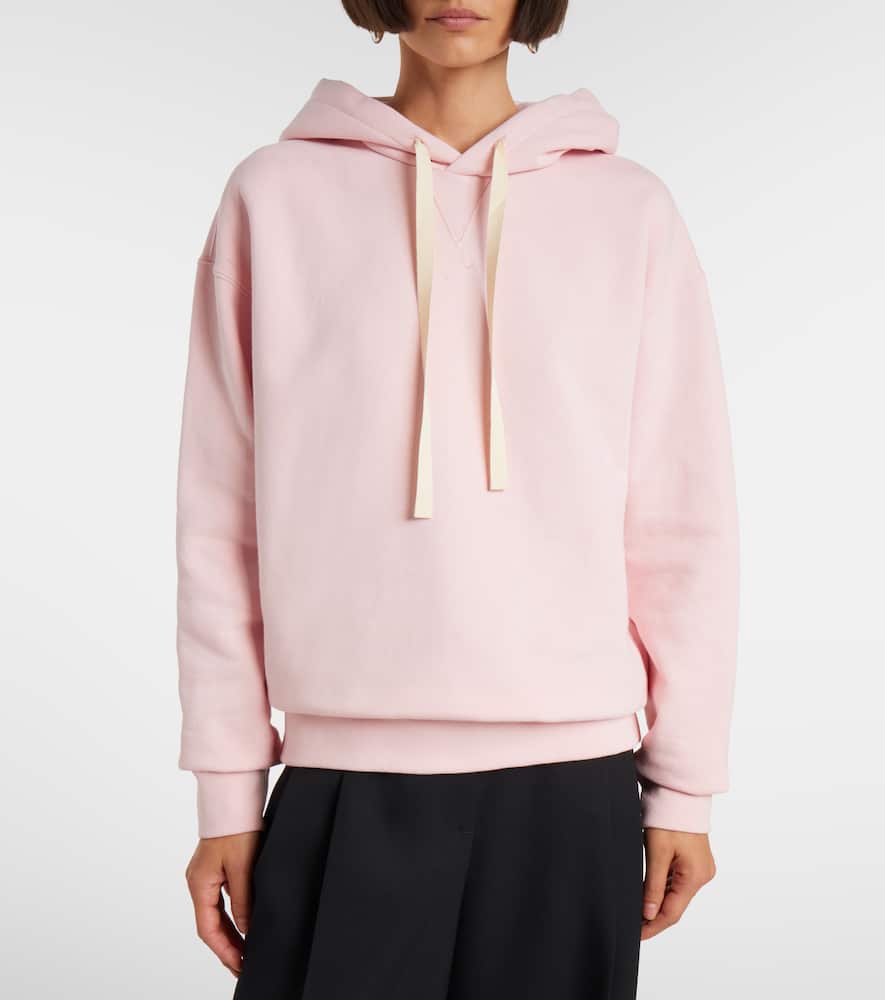 Cotton jersey hoodie