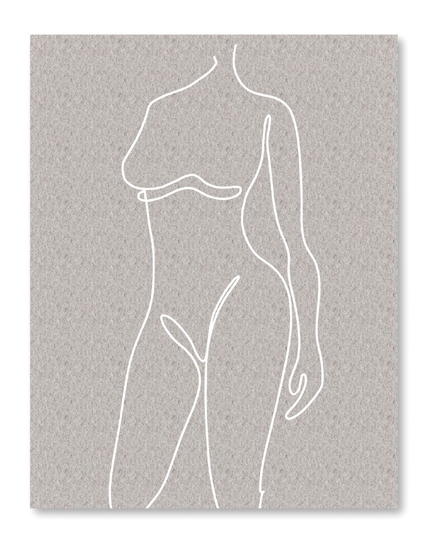 Graham White Figure Canvas Wall Art