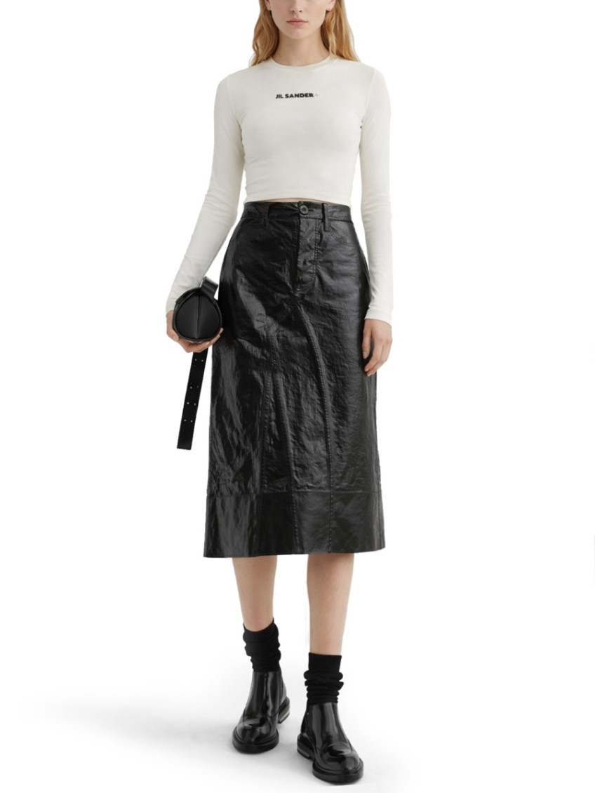 Cropped Top With Logo