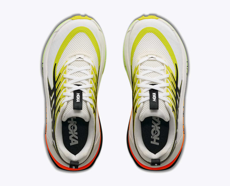 HOKA Women's Stinson 8 Shoes in Frost/Black