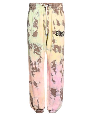Man Pants Taupe Size L Cotton