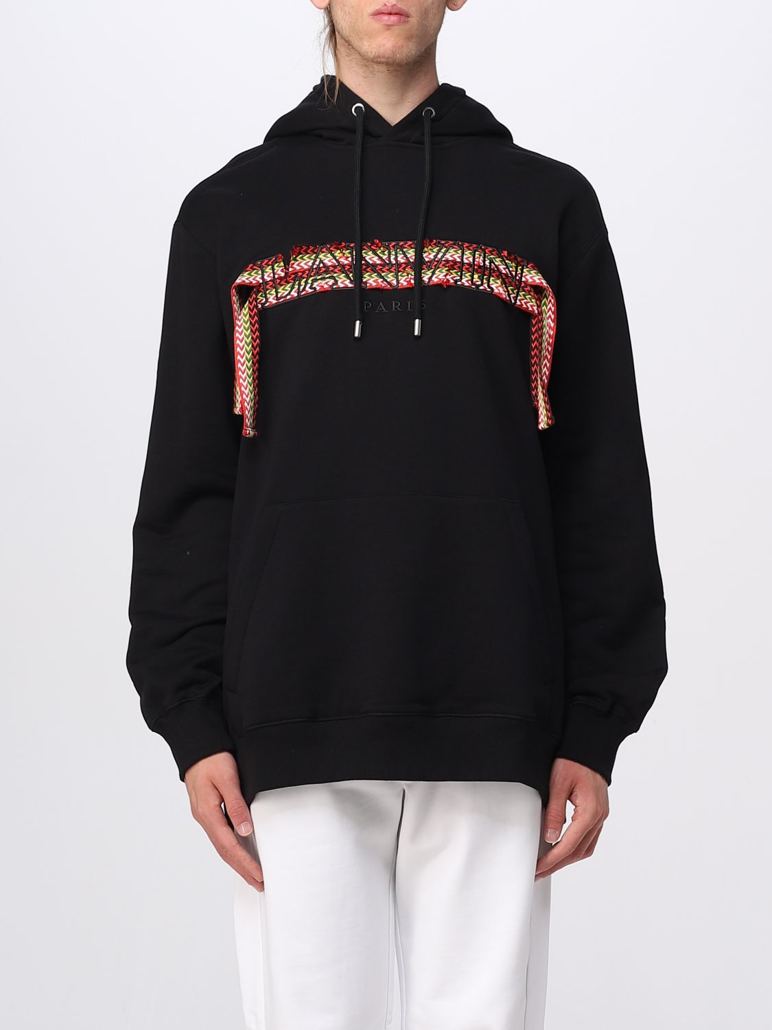 Sweatshirt Men color Black