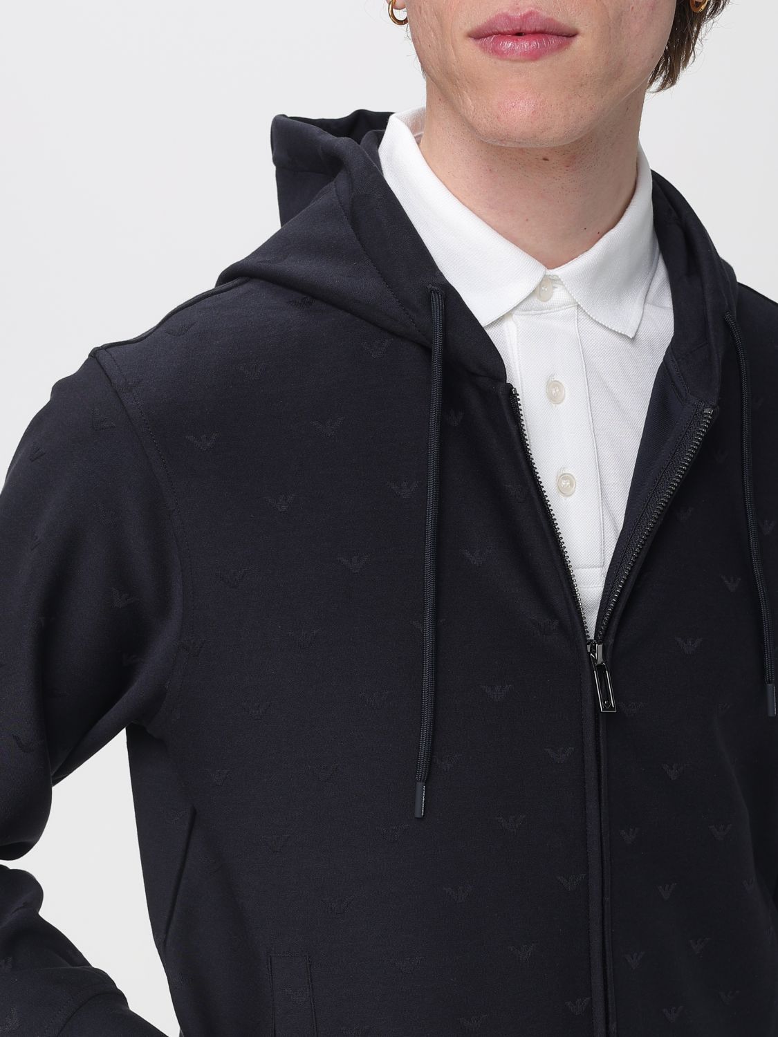 Sweatshirt Men color Black