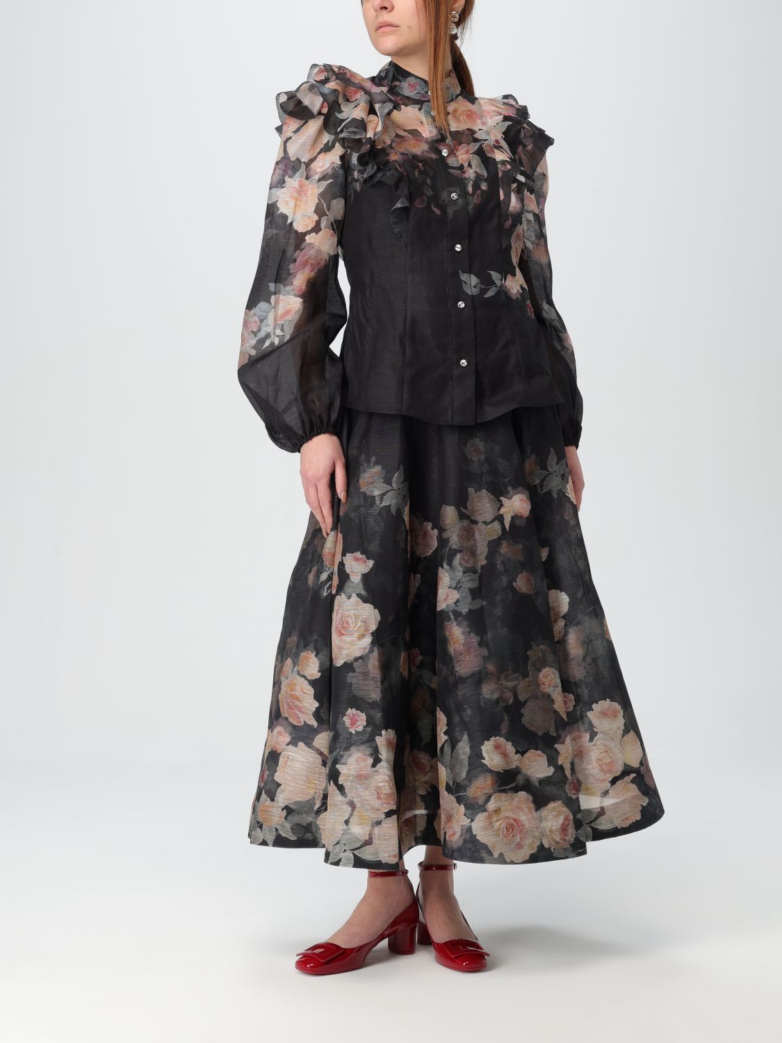 Crush blouse - Black