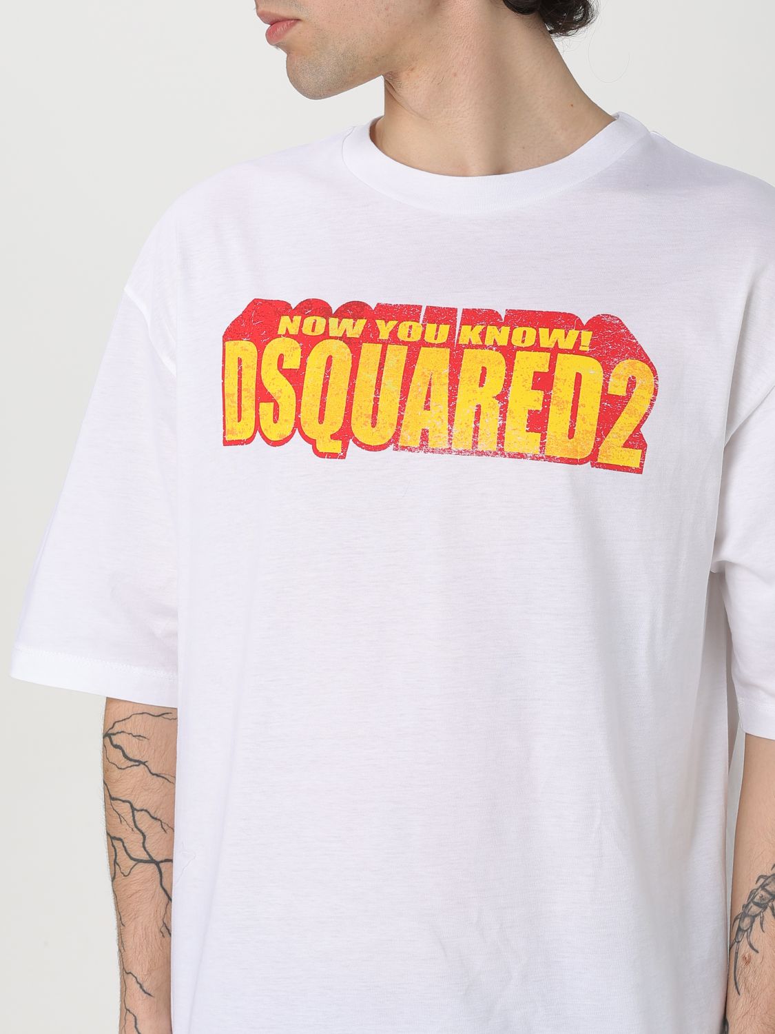 T-Shirt Men color White