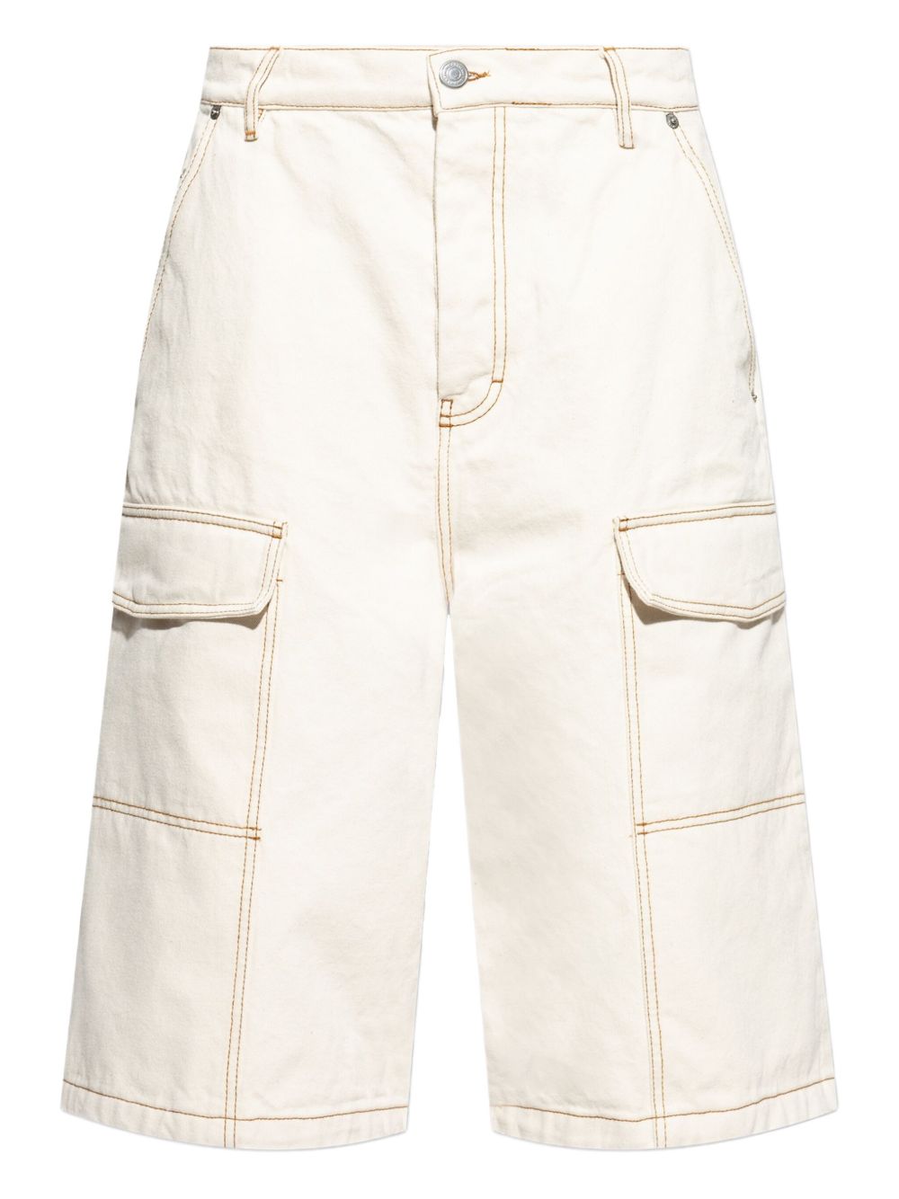 AMI Paris cotton shorts - White