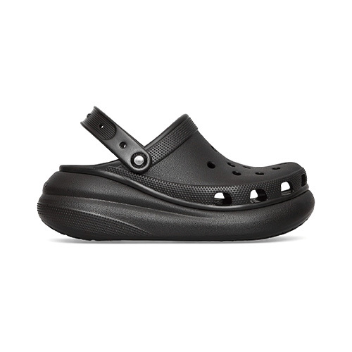 Crocs 22FW CROCS 크록스 남성 클래식 크러쉬 샌들 블랙/베이지 CR207521