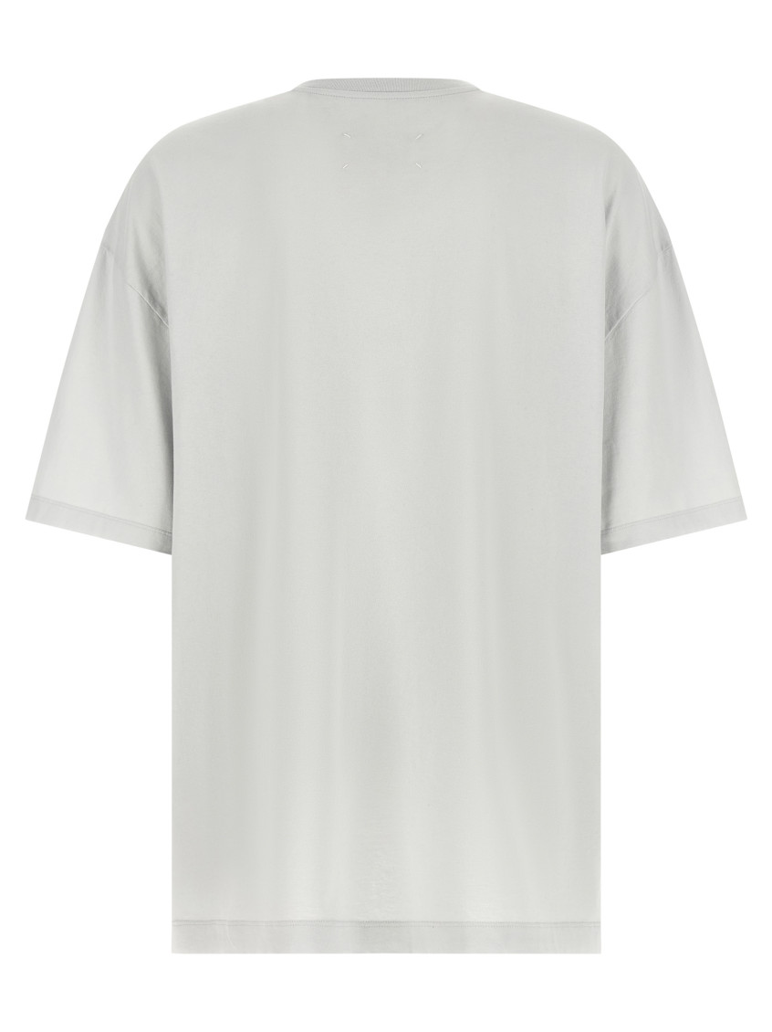 Grey Graphic Crew Neck T-Shirt
