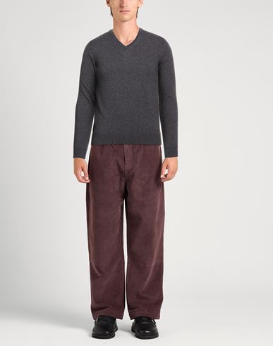 Man Sweater Charcoal Size 42 Merino Wool, Cashmere, Viscose
