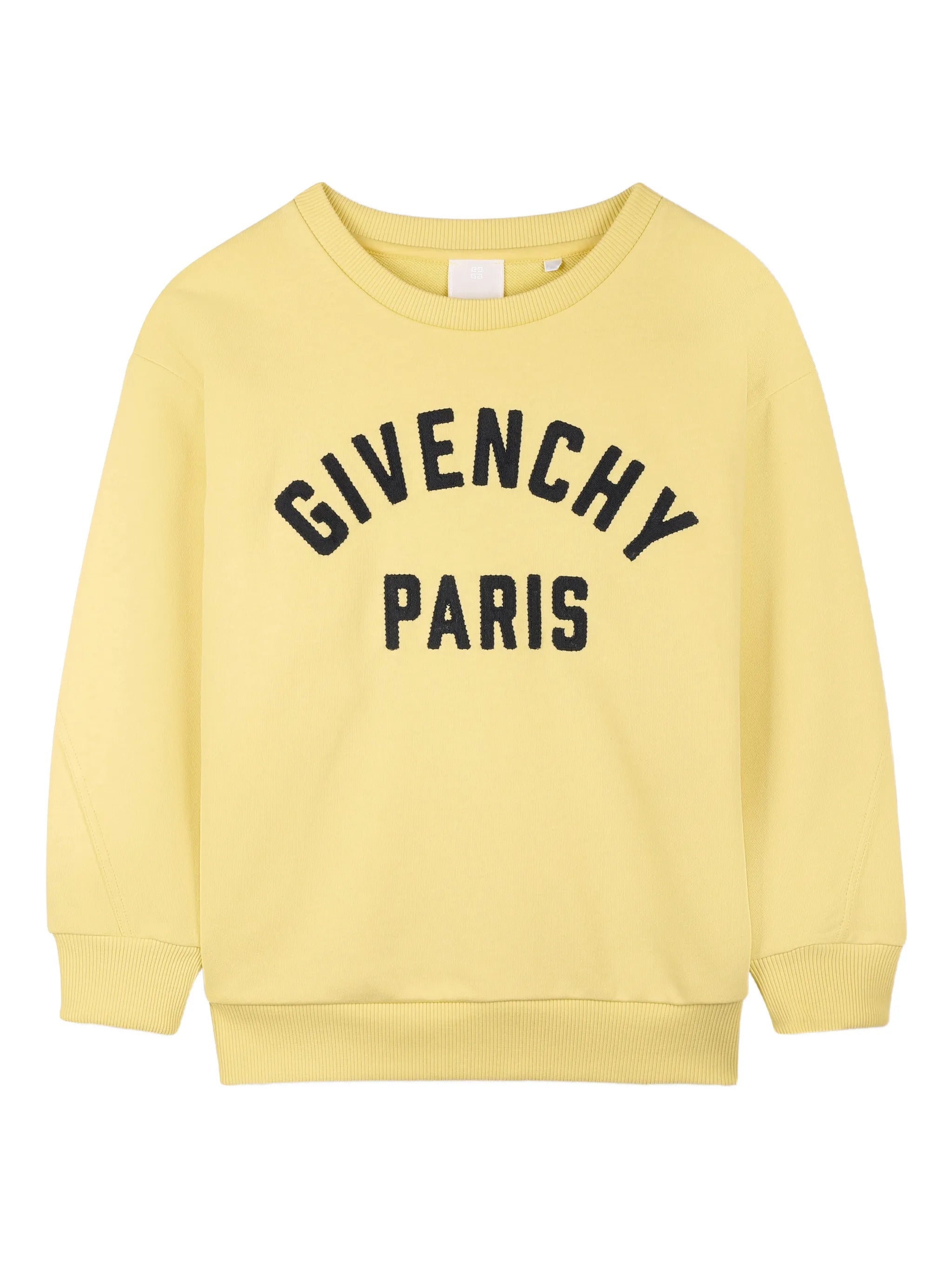 Mini Boys' Ribbed Neck Sweater with Embroidered Design