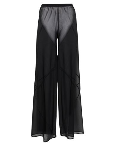 Woman Pants Black Size 2 Polyester