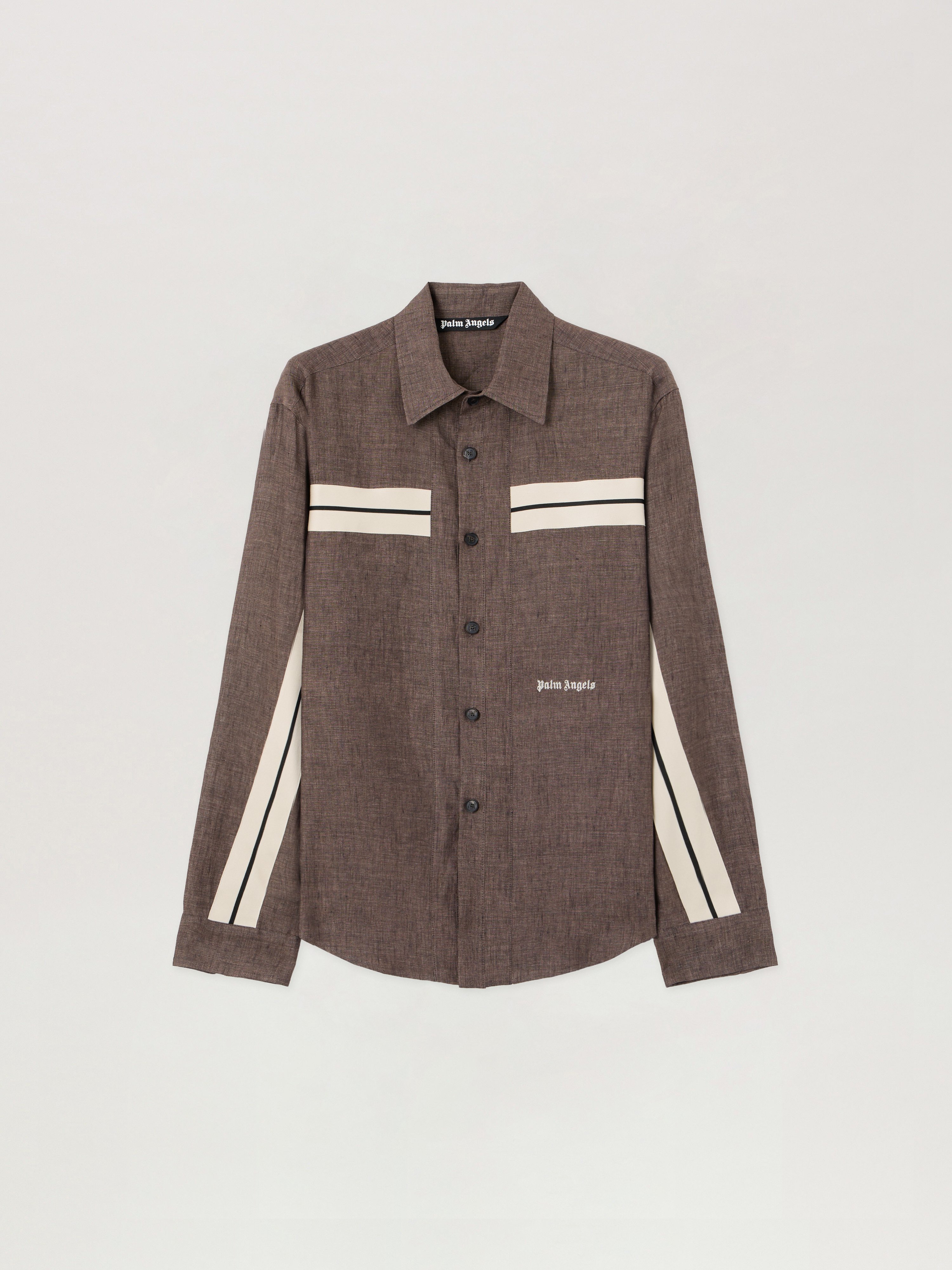 Classic Logo Trackshirt Man  Brown Off White