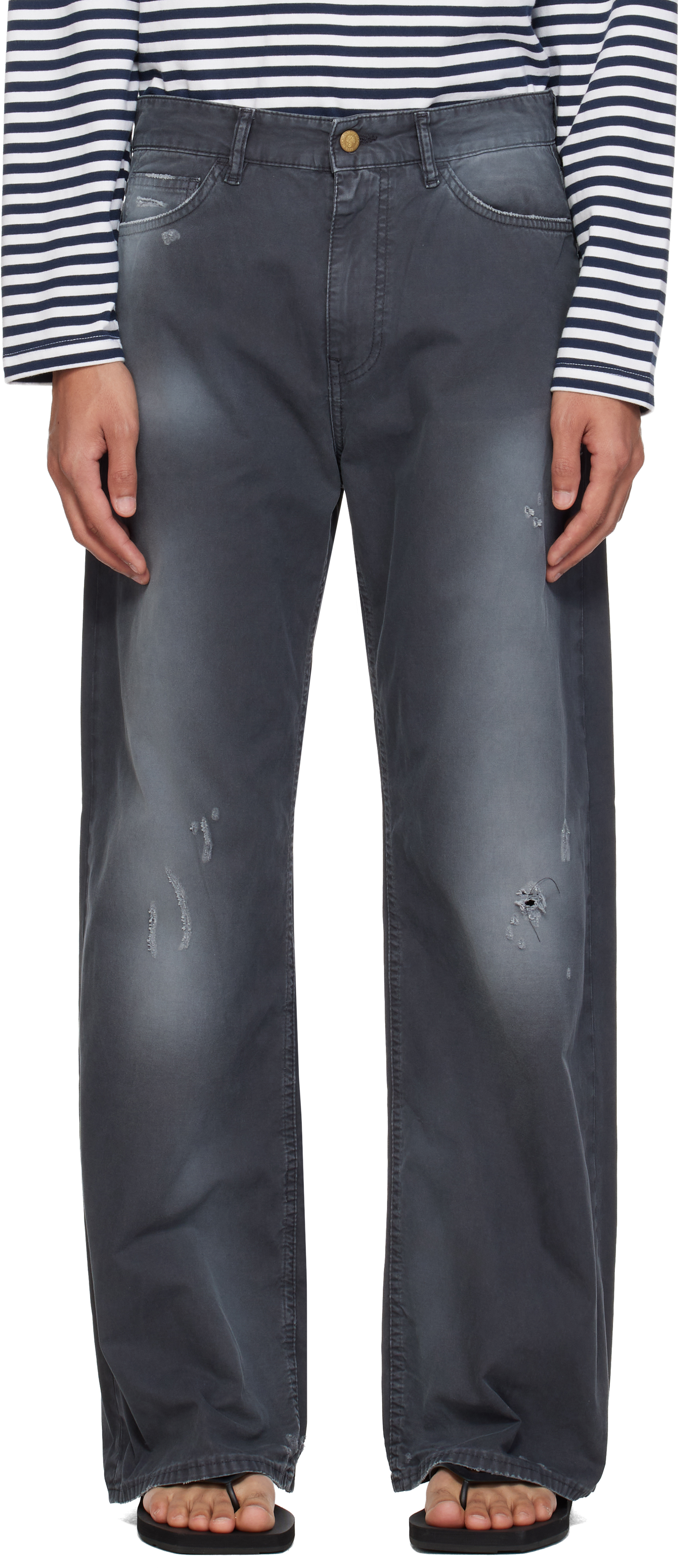 Black Chino Trousers