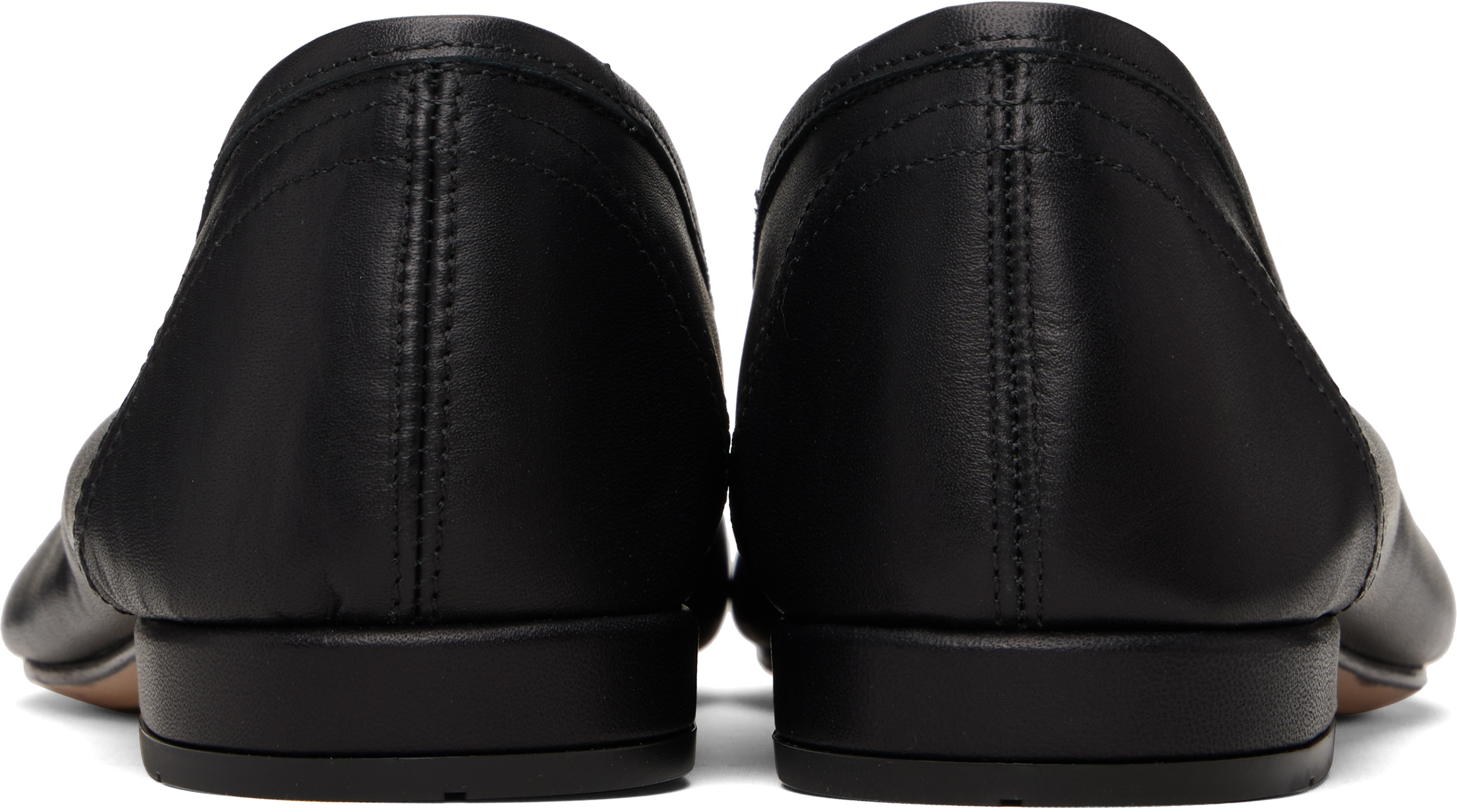 Black Serafina Ballerina Flats