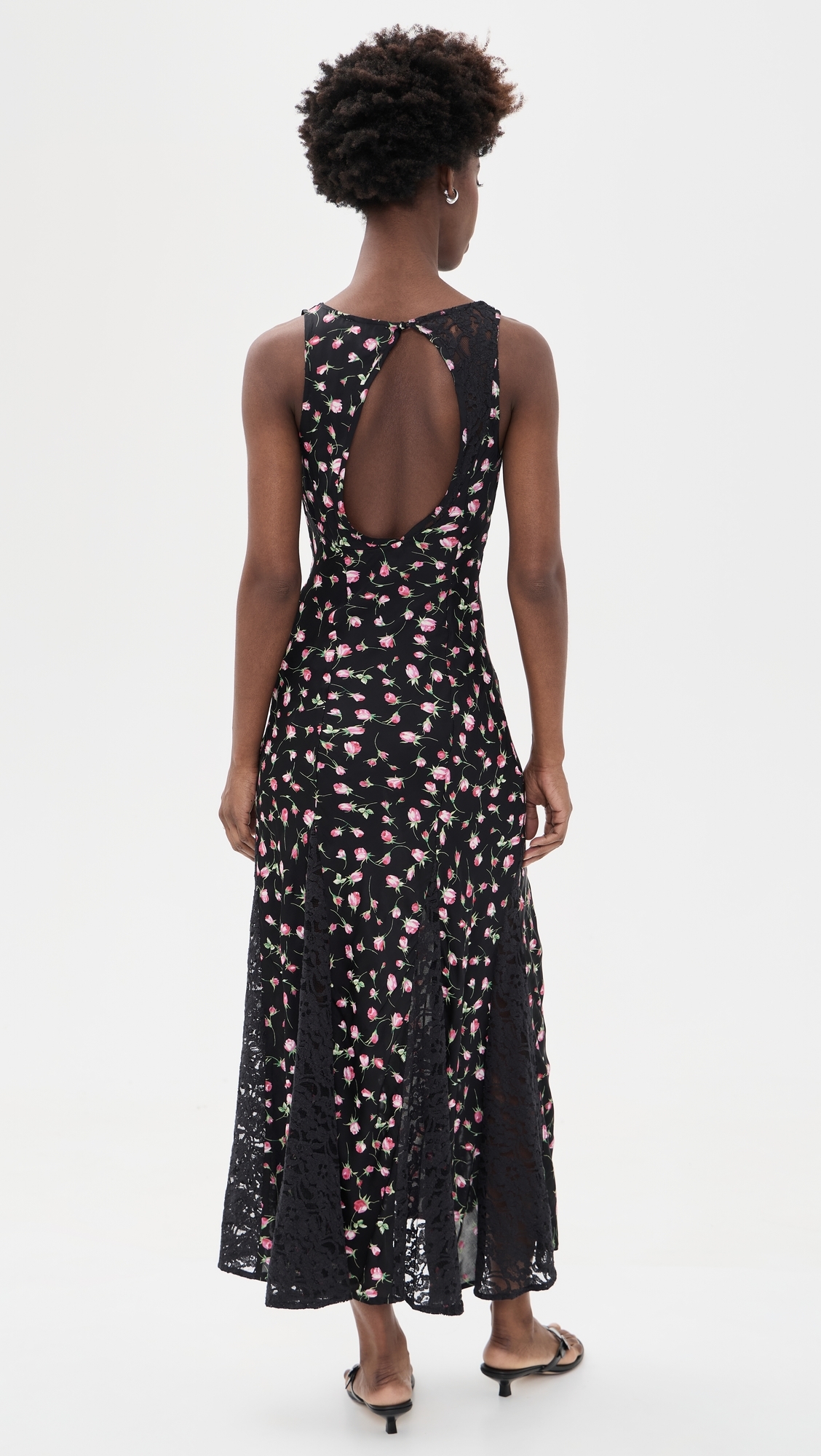Genevieve Midi Dress Rose