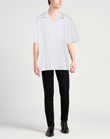 Man Shirt White Size 36 Cotton