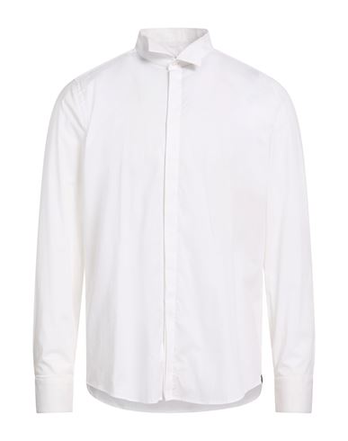 Man Shirt White Size 15 ¾ Cotton, Elastane