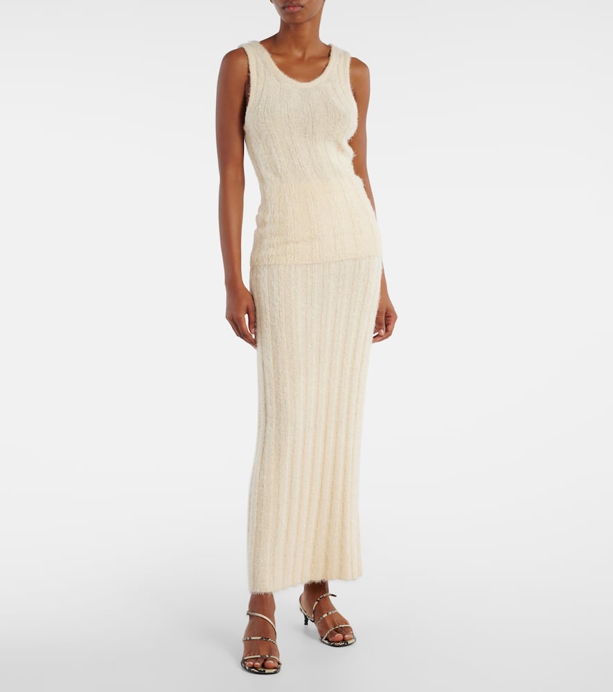 Lena silk and cashmere tank top