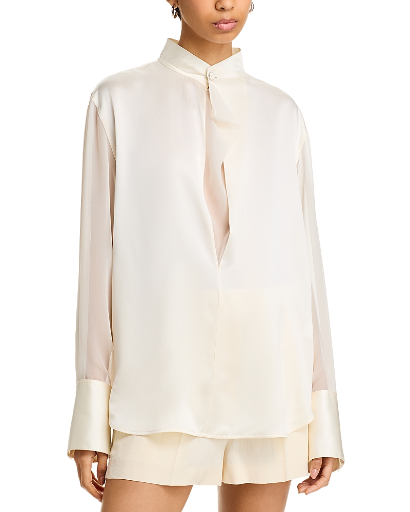 Silk Relaxed Fit Top