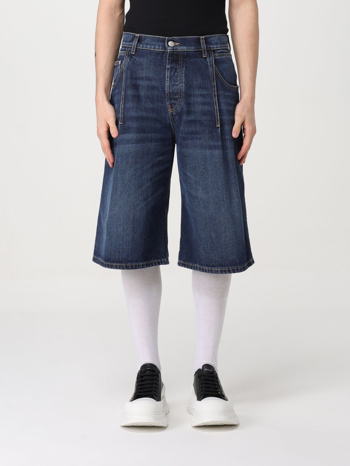 Short Men color Blue
