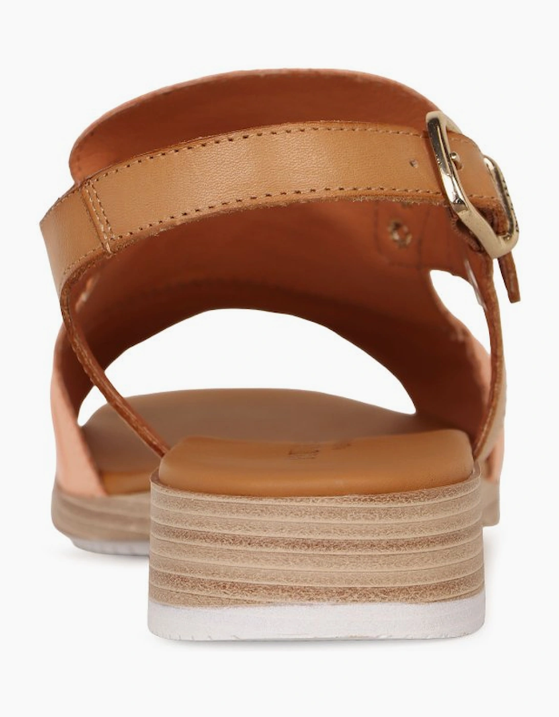 Paula Urban Women's Coastal Womens Buckle Fastening Sandals - Brown