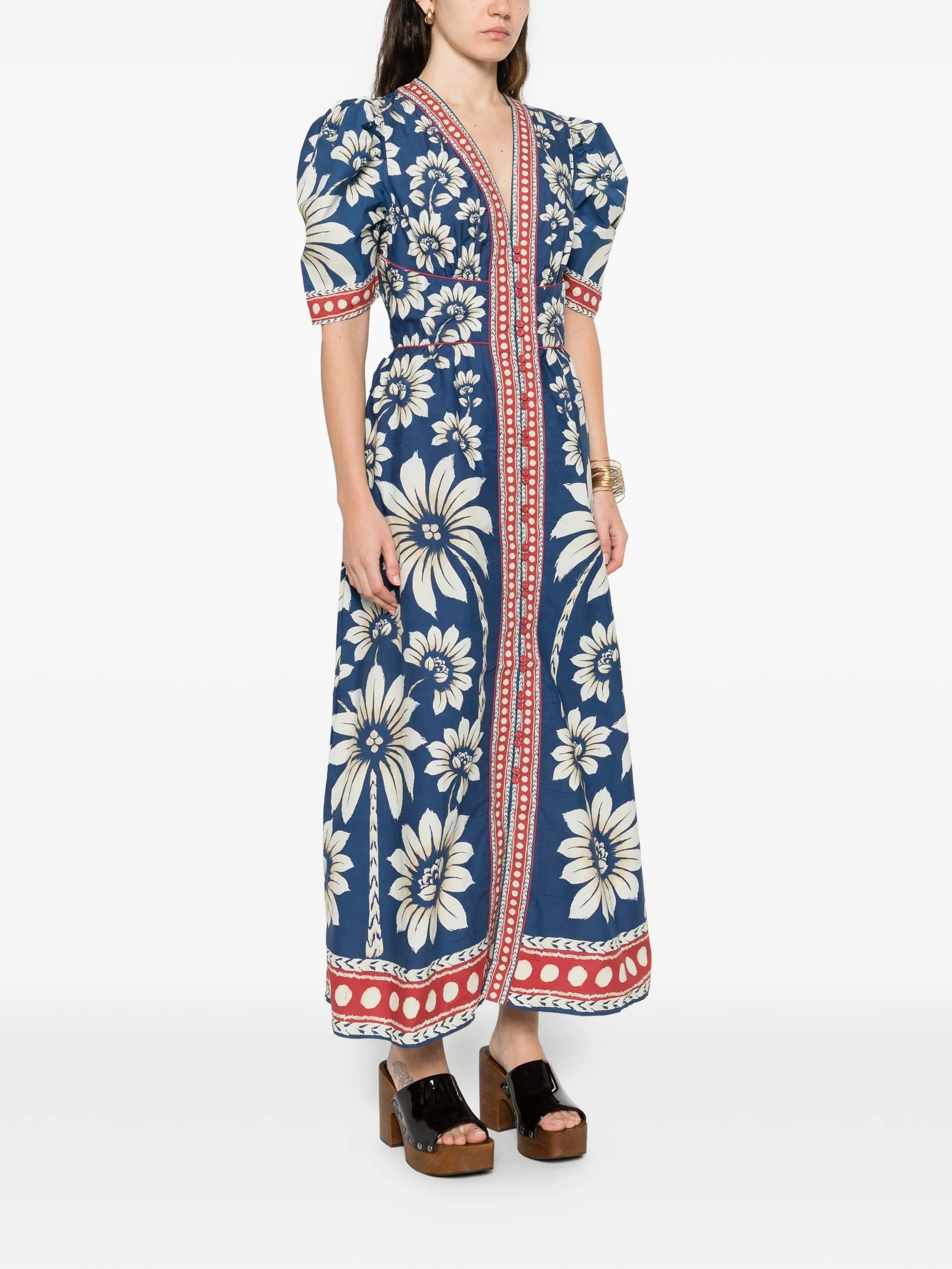 Farm Rio Luna Blue Maxi Dre