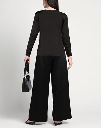 Même Road Woman Top Black Size 10 Rayon, Viscose