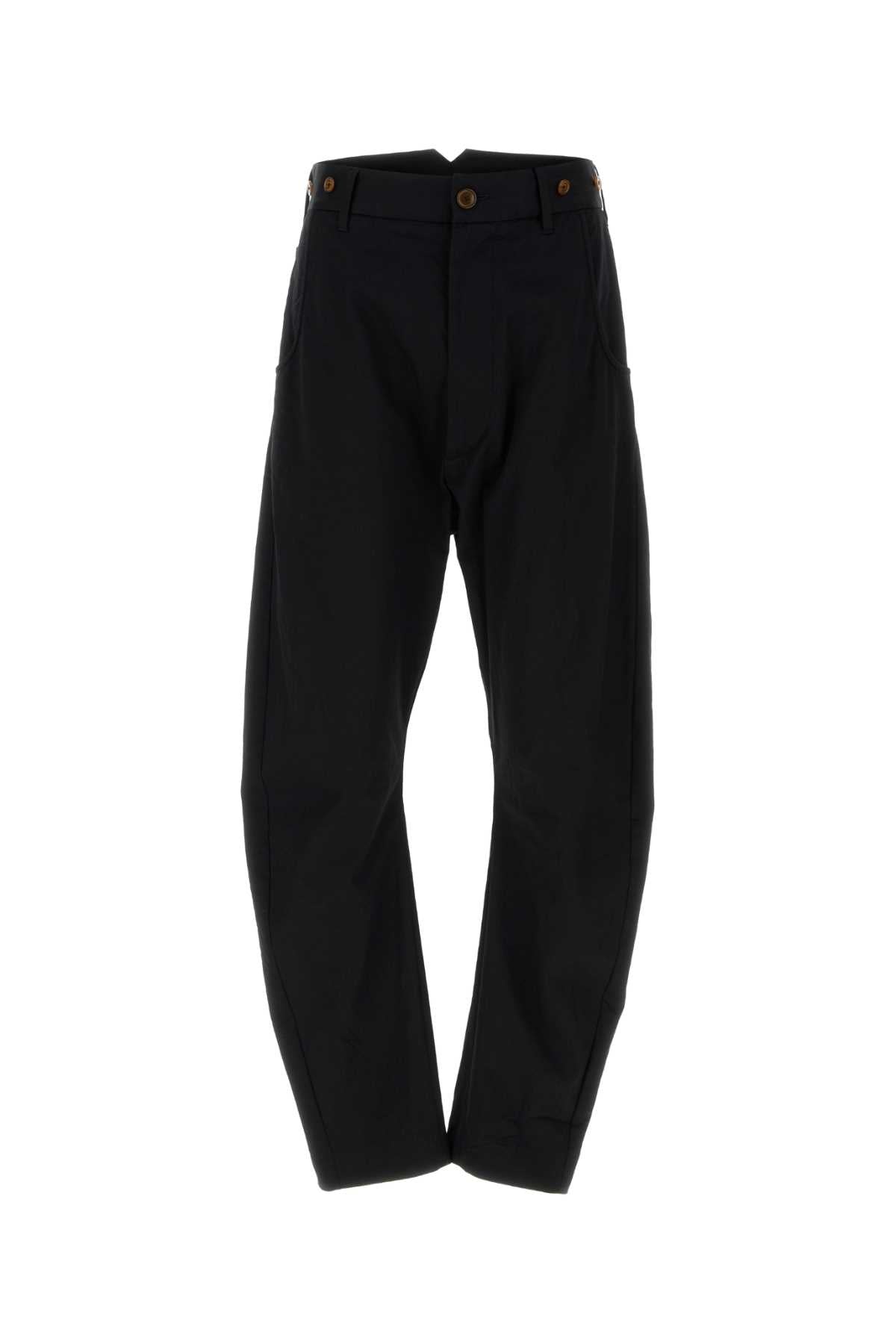 Back Trousers — Black
