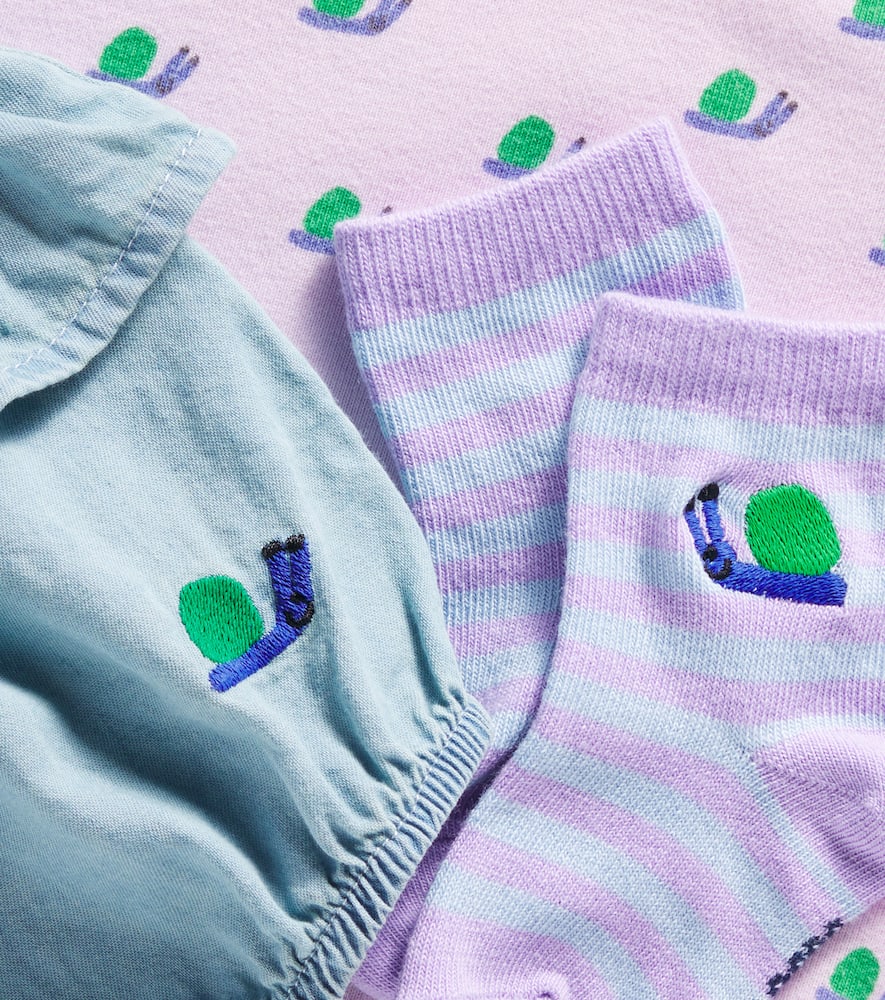 Baby Set aus Body, Höschen und Socken