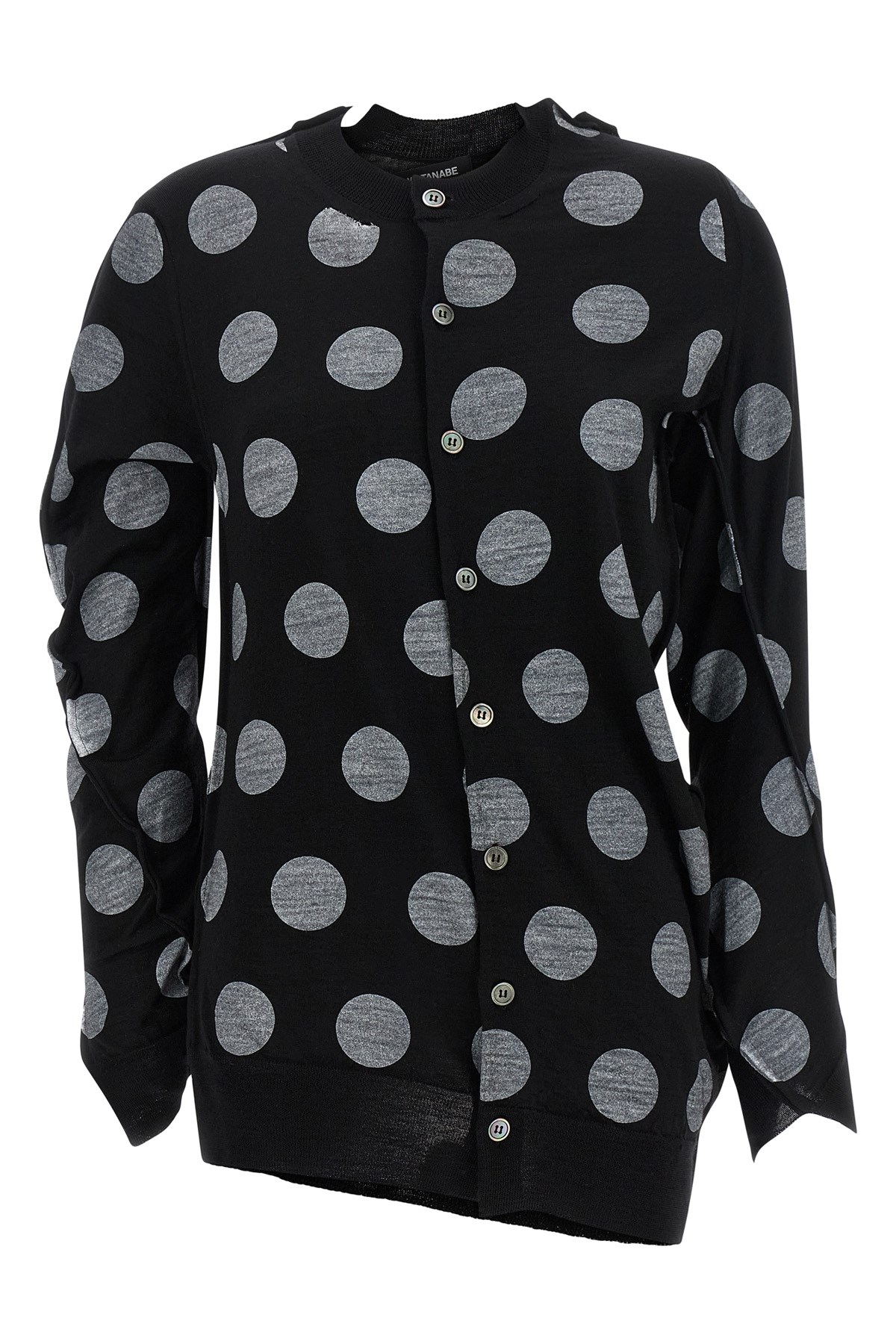 Polka Dot Maxi Cardigan