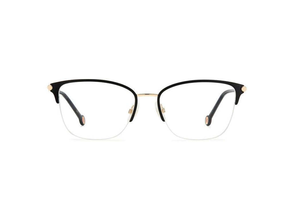 Carolina Herrera Woman Carolina Herrera CH 0033 RHL Optical frames Metal Gold / Black Squared