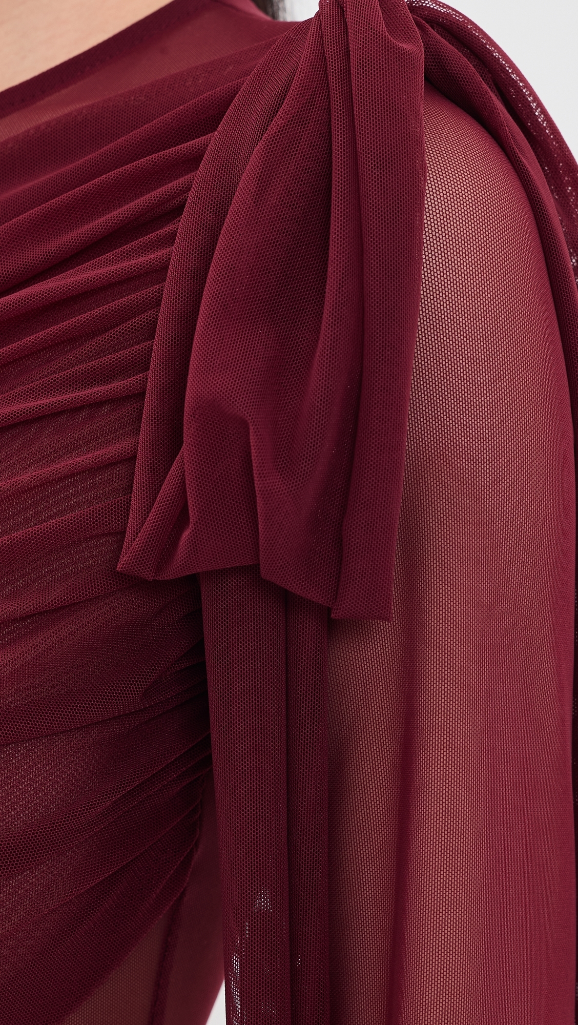 Marissa Mini Dress Burgundy