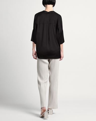 Woman Top Black Size 10 Cotton, Polyamide, Elastane