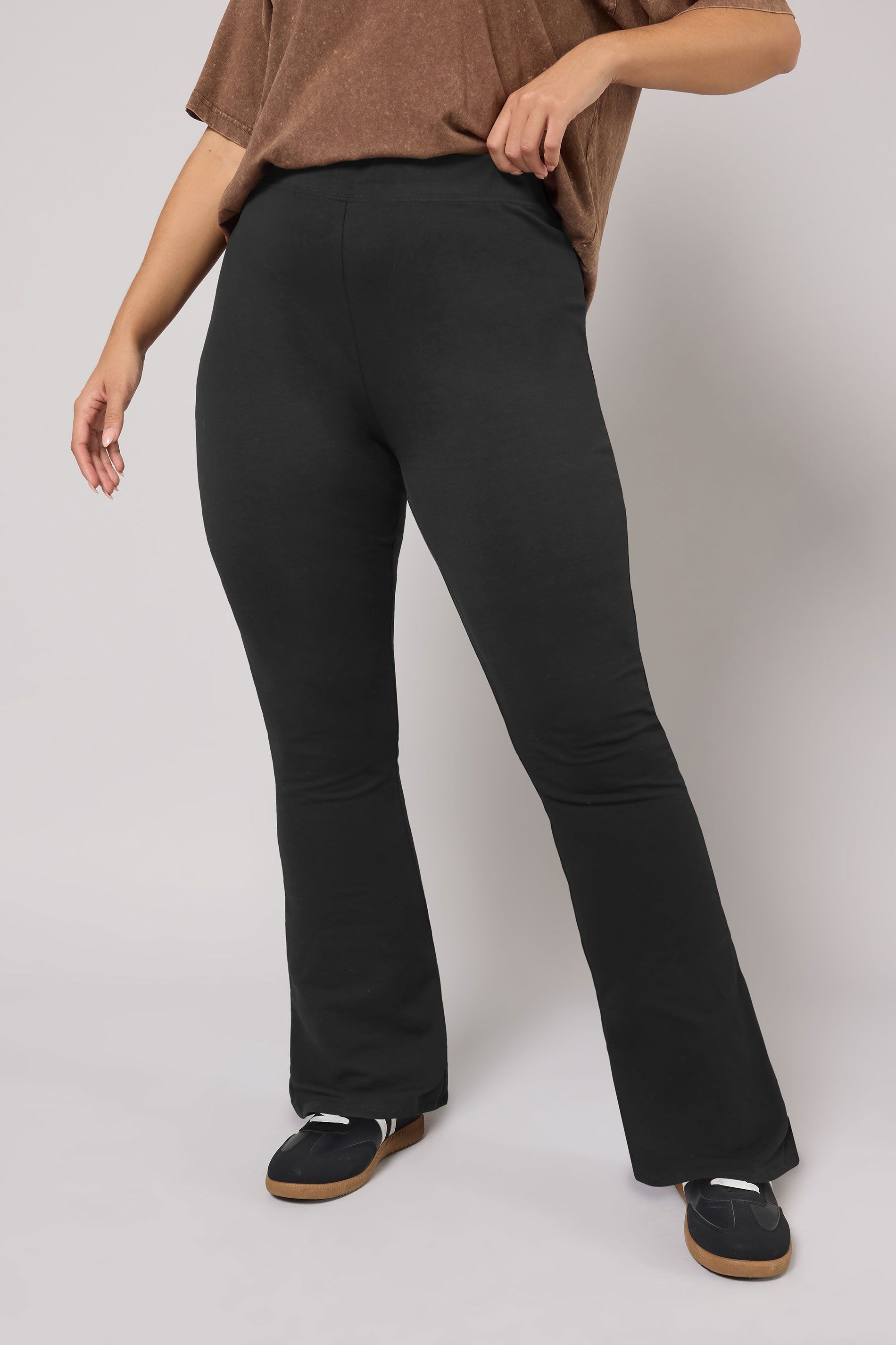 Elasticated Flared Leggings