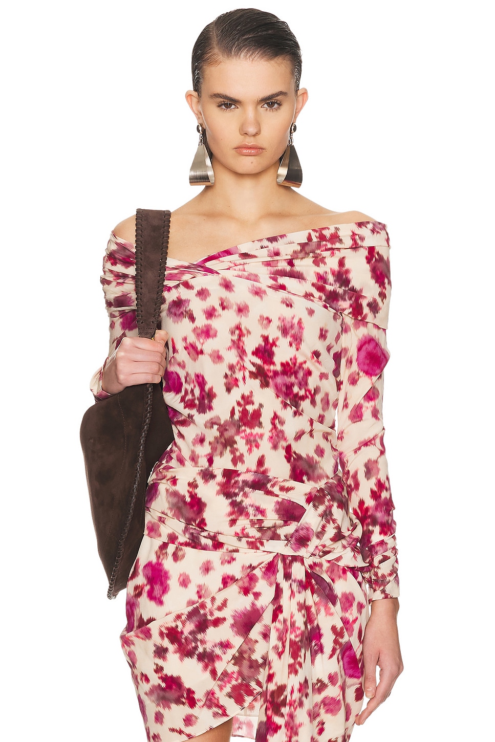 Isabel Marant Danka Top in Pink - Pink,Neutral. 34 also , 38