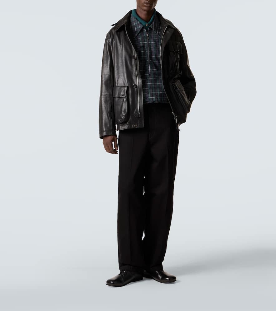 C. P. Company Lens leather jacket