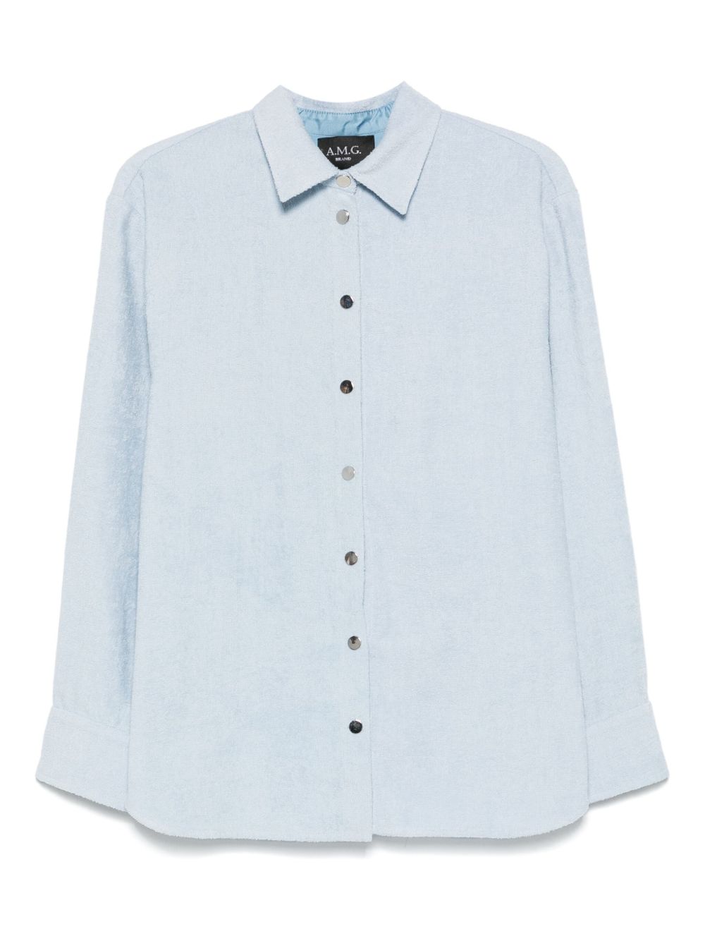 A.M.G. cotton shirt - Blue