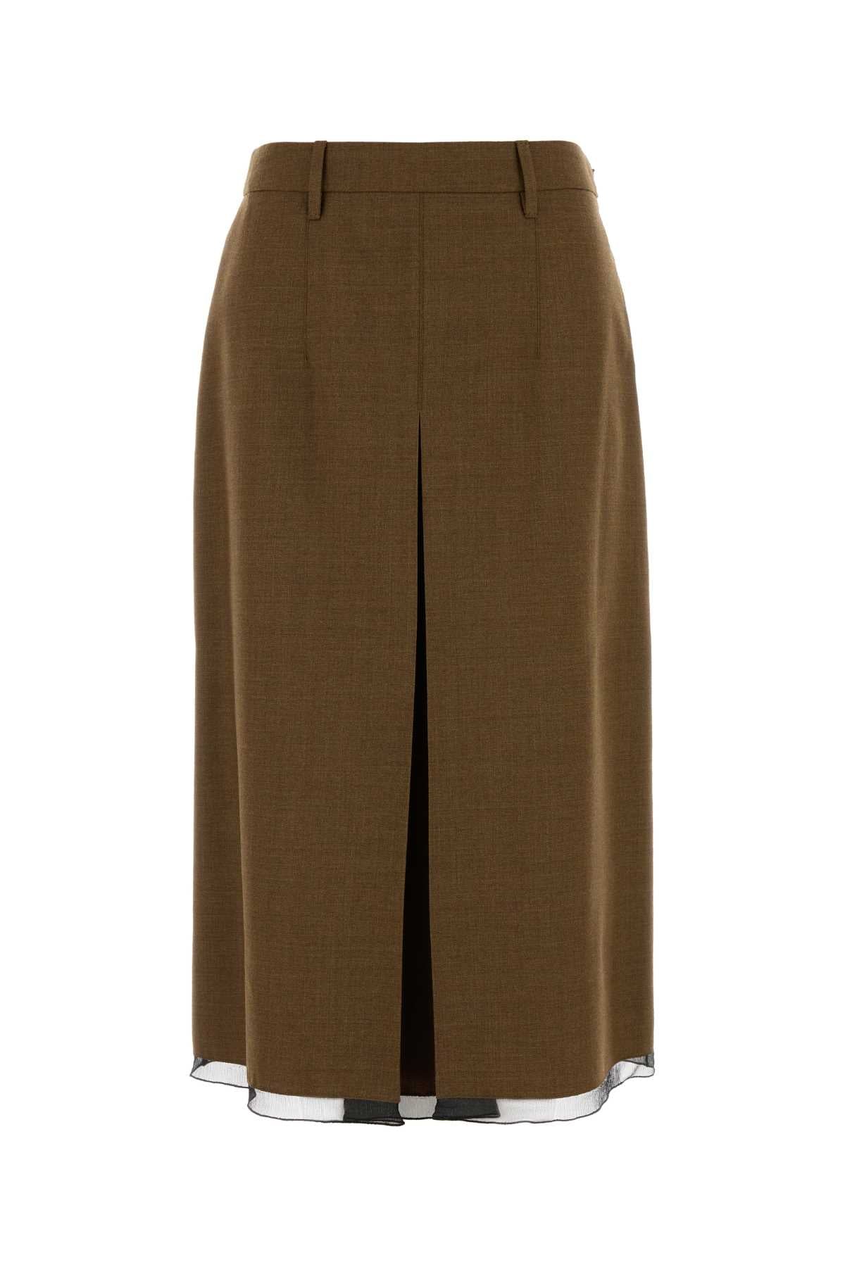Gonne Skirt — Brown