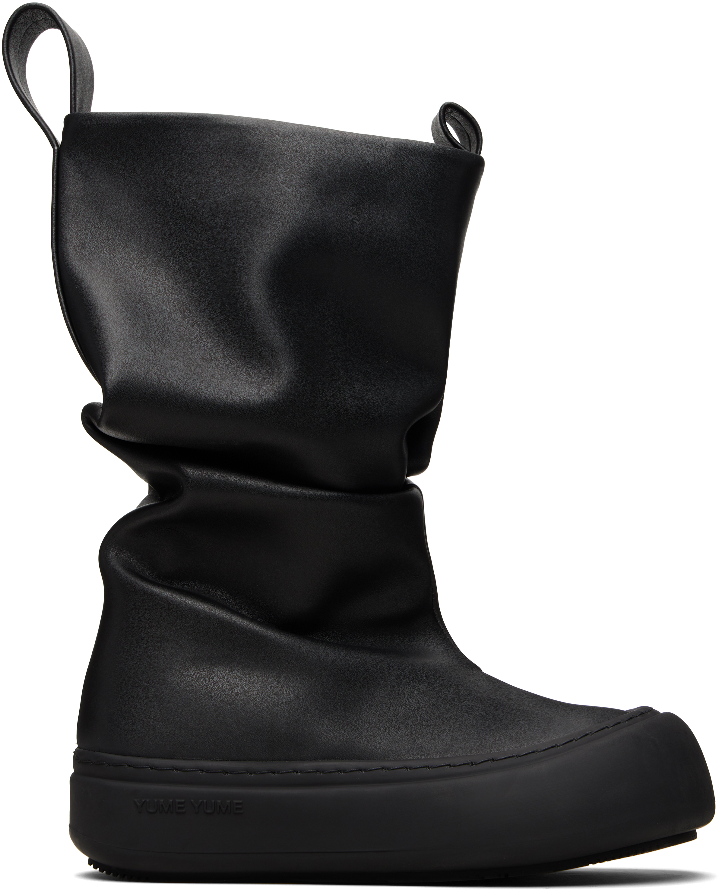 Black Low Fisherman Boots