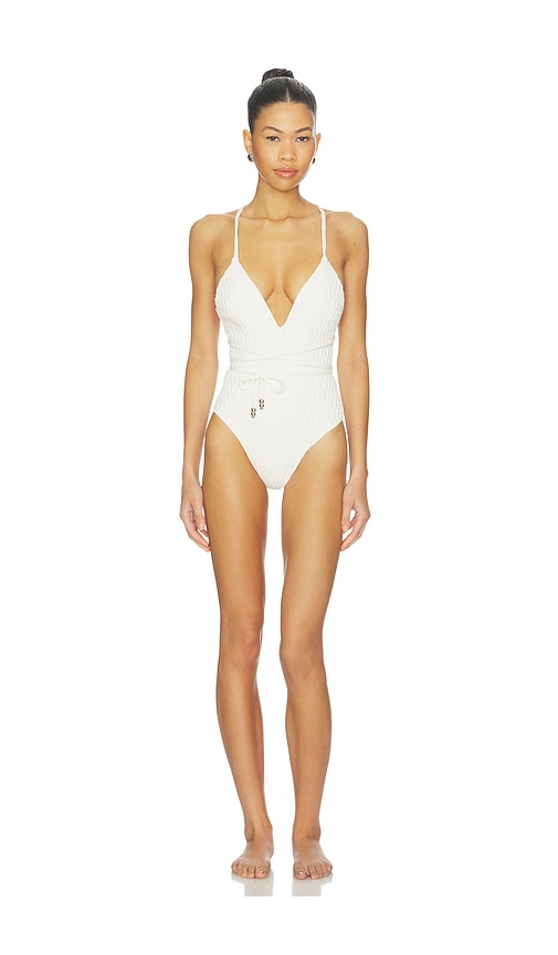 DEVON WINDSOR Felix One Piece in Ivory. - S also in XS