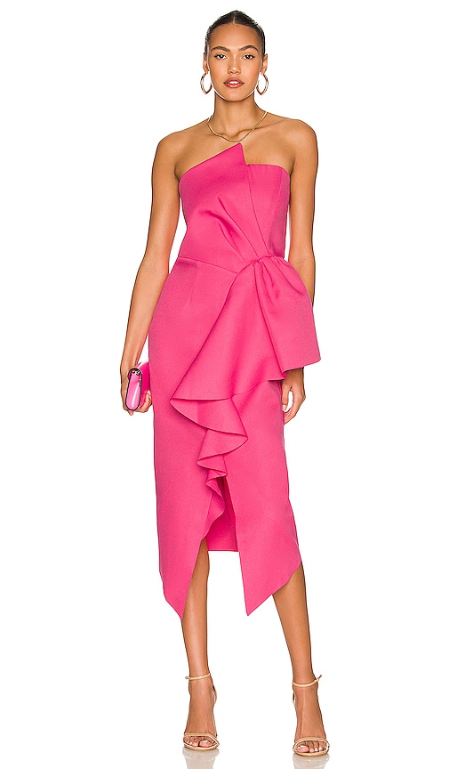 ELLIATT KLEID RECEPTION in Fuchsia. Größe S. Also in