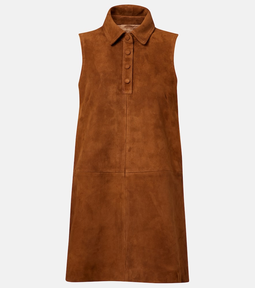 The Suede City suede minidress