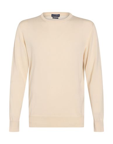 Man Sweater Cream Size 40 Cotton