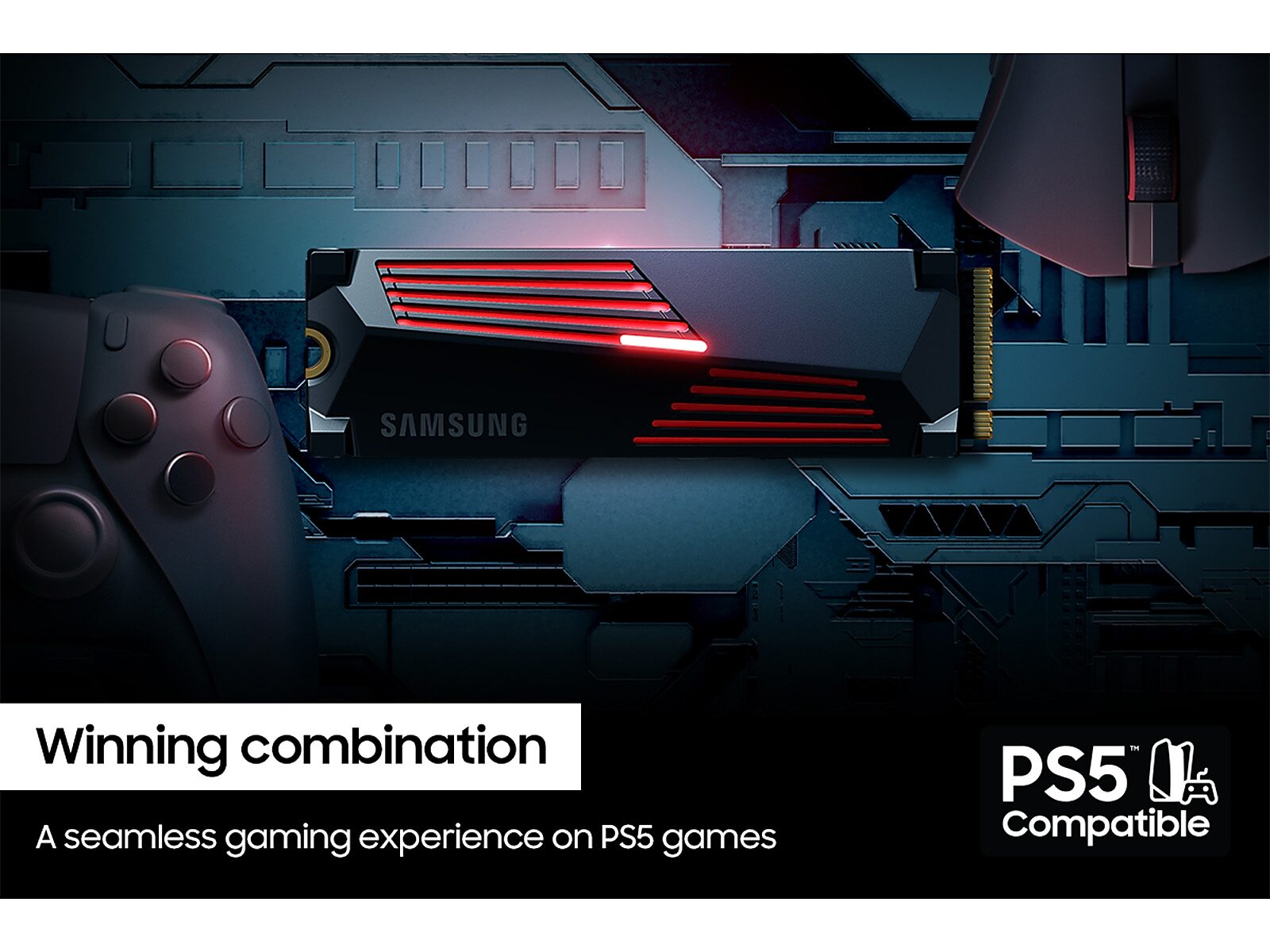 990 PRO w/ Heatsink PCIe® 4.0 NVMe™ SSD 2TB(MZ-V9P2T0CW)