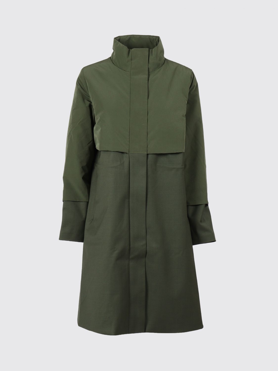 Coat Woman color Green