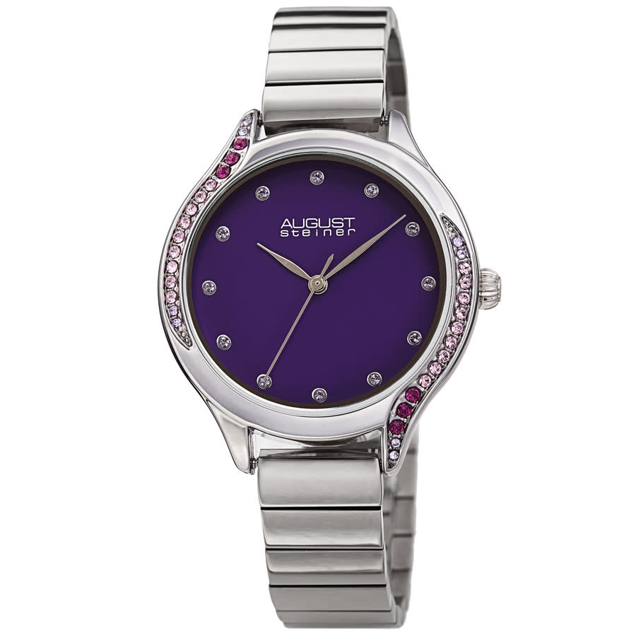 Quartz Purple Dial Ladies Watch AS8279PU