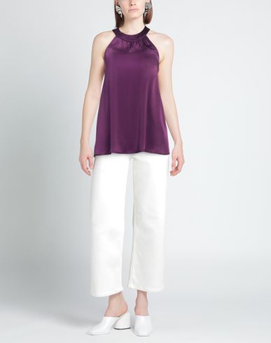 Woman Top Plum Size 2 Acetate, Silk